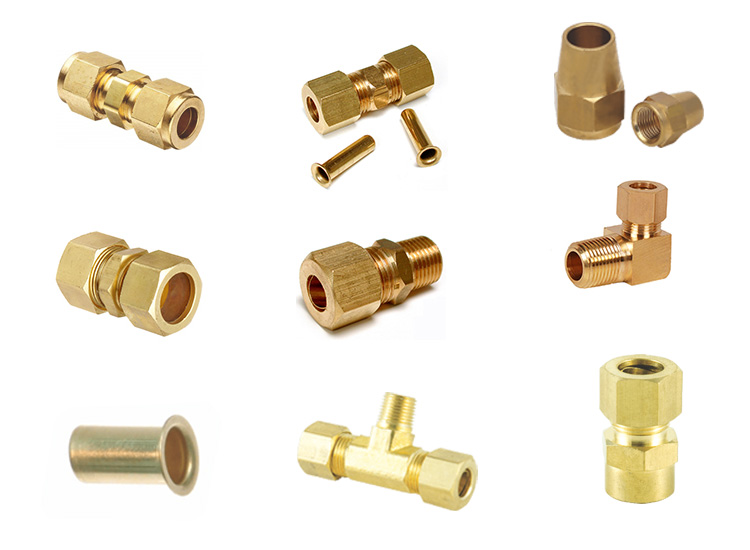 Compression Fittings,Manipulative Compression Fittings,Brass